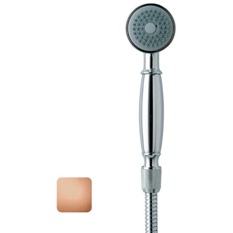 Douchette monojet Ø 55 RETRÒ-GOM vieux cuivre - Bossini B01510047