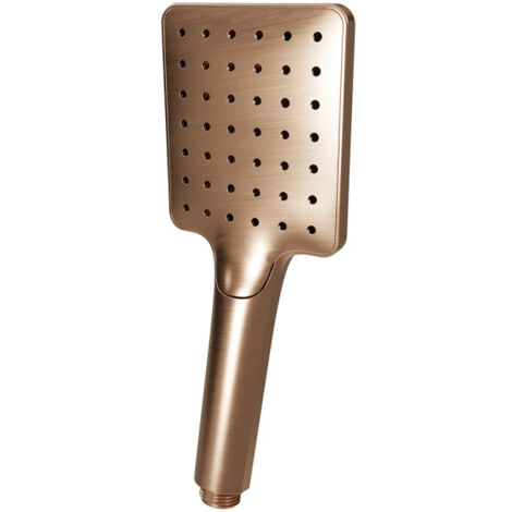 Douchette monojet carree or rose brosse - CRISTINA ONDYNA PD18534P