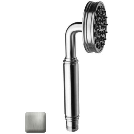 Douchette monojet Liberty-GOM nickel satiné - Bossini B00750094