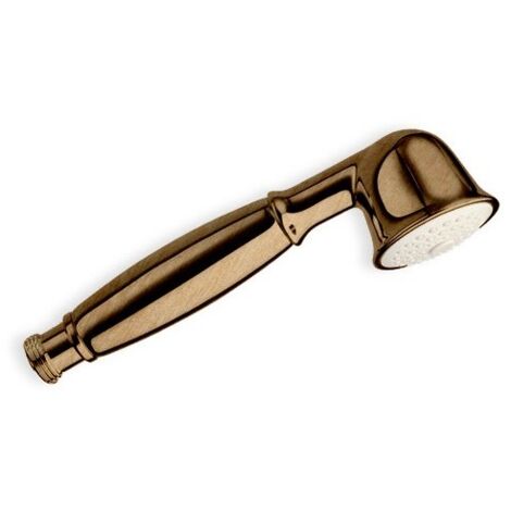 Douchette Monojet Retro Or Rose Brosse Pvd Robinetterie CHAMBORD - CRISTINA ONDYNA PD10534P