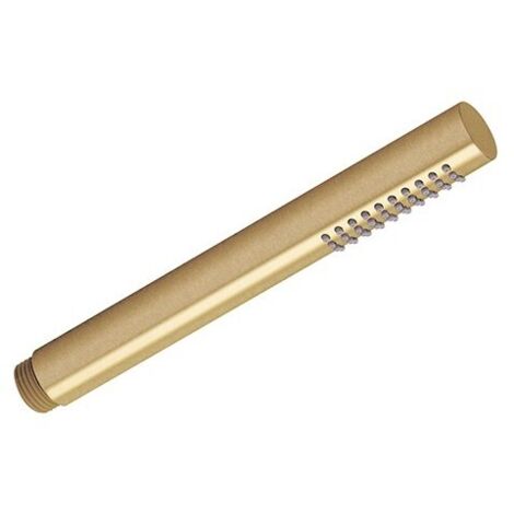Douchette Monojet Ronde Anticalcaire Metal Or Brosse Robinetterie HYDROTHERAPIE - CRISTINA ONDYNA PD11596P