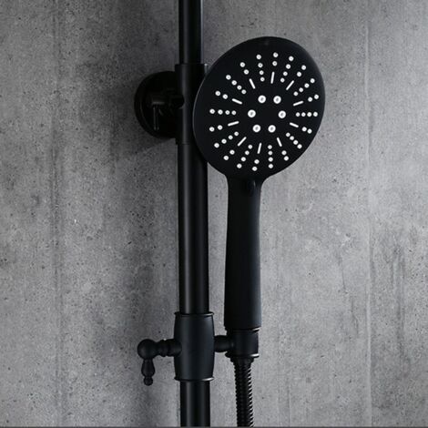 Douchette multifonctionnelle en ABS, plafond avec technologie KLB-AquaForge.