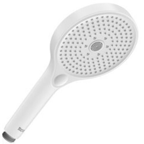 Douchette Plenum Round 130/3 Ø 130 mm avec 3 fonctions 8 L/min Blanc mat