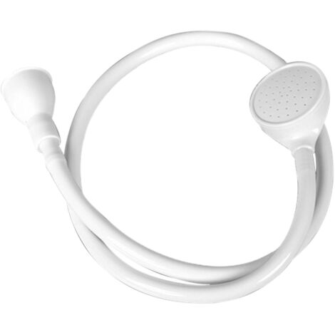 Douchette portable avec tuyau, pommeau main haute pression, idéale bébé, animaux, lavage cheveux, rinçage légumes, évier utilitaire, installation facile