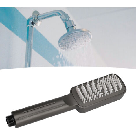 Douchette Pressurisée Carrée pour Salon de Bain avec Effet Pluie et Design Anticalcaire - Modèle Premium avec Jet Riche et Consommation Économique