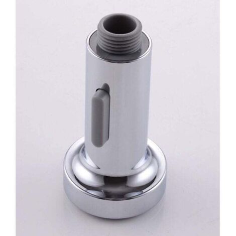 Douchette Robinet Mitigeur Evier Cuisine Press Down Pro Tête 2 Fonctions Jets Mitigeur Cuisine Douchette Universelle Accessoire Robinetterie（Argent）