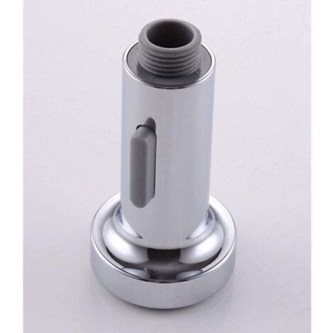 Douchette Robinet Mitigeur Evier Cuisine Press Down Pro Tête 2 Fonctions Jets Mitigeur Cuisine Douchette Universelle Accessoire Robinetterie（Argent）
