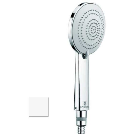 Douchette ronde 3 jets MIXA 110 Blanc - Bossini B01169013