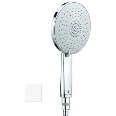 Douchette ronde 3 jets MIXA 140 Blanc - Bossini B01168013