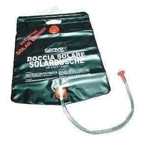 Douchette solaire 20L pour caravane et camping-car