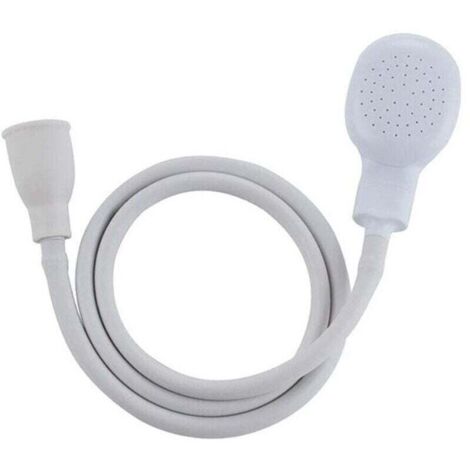 Douchette Spécial Robinet - se Connecte au Robinet du Lavabo - Permet de Rincer les Cheveux Comme chez le Coiffeur - Longueur Flexible 1m - Facile d’Utilisation