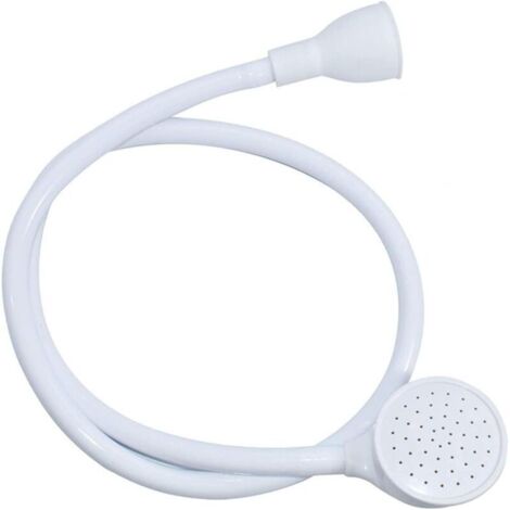 Douchette Spécial Robinet - se Connecte au Robinet du Lavabo - Permet de Rincer les Cheveux Comme chez le Coiffeur - Longueur Flexible 1m - Facile d’Utilisation