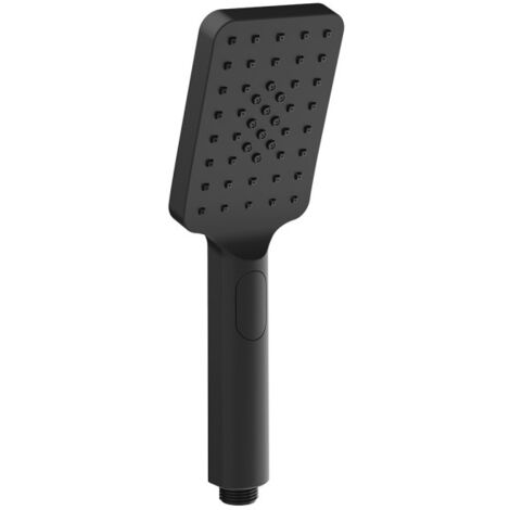 Douchette square 3 fonctions blackmat - CRISTINA ONDYNA SQ70213