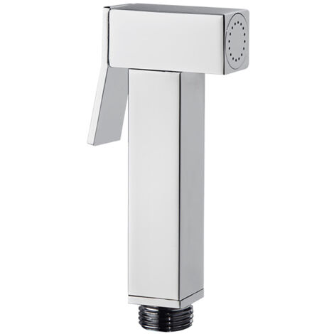 Douchette WC à main pour hygiène intime, métallique Chromé - 4552