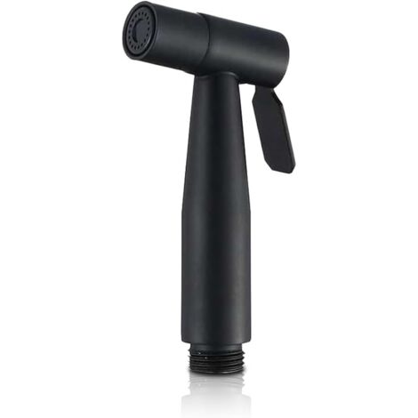 Douchette WC en acier inoxydable avec pulvérisateur bidet manuel pour douche, salle de bain et nettoyage des couches, interface