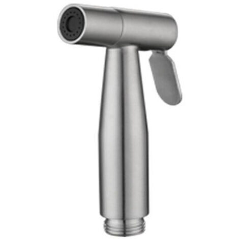 Douchette WC, Pulverizador de Toilet, Bidé de mano, Douchette WC, Boquilla de acero inoxidable para baño, cocina y toilet (Plateado)