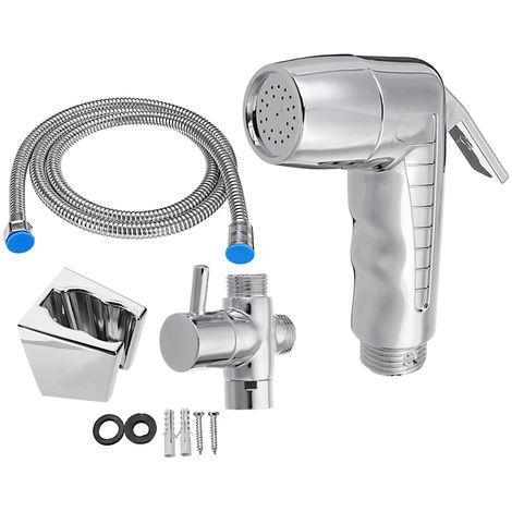 Douchette Wc Vaporisateur Bidet Pulverisateur A Main Kit Pour Salle De Bains Toilette Type B Agtp6654684