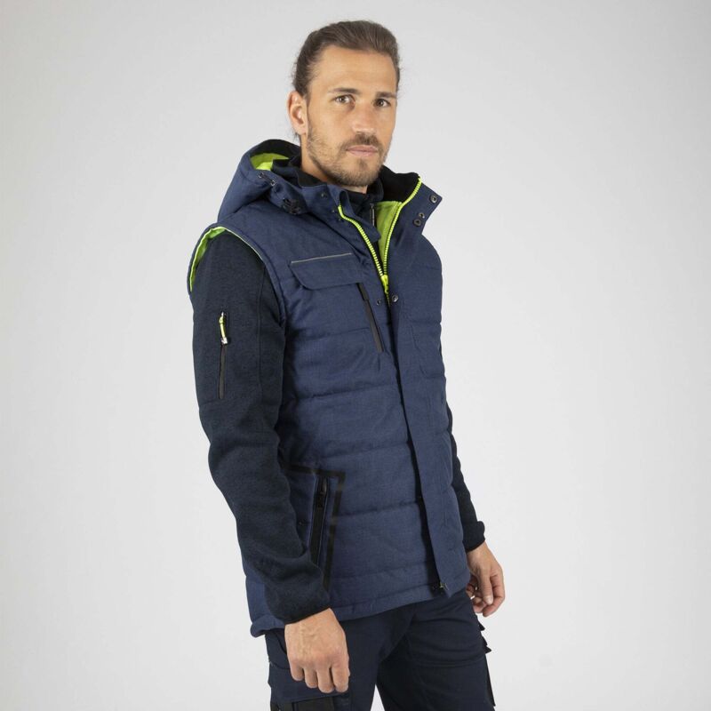 Doudoune De Travail Maximy Bleu, Taille xxl - North Ways Doudoune De Travail Maximy Bleu, Taille xxl - North Ways