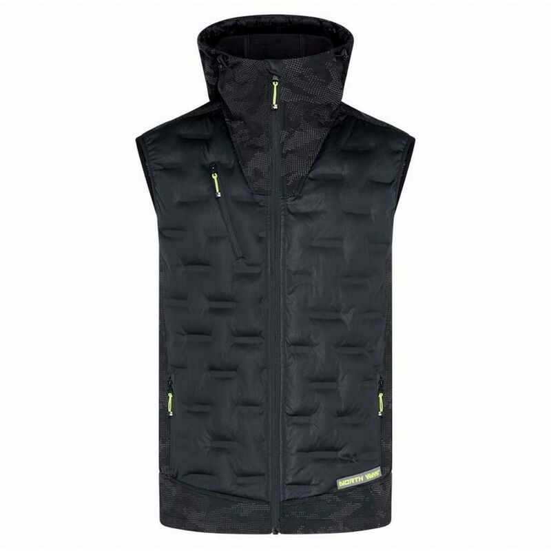 Doudoune sans manche - nine worth - Barres 1104 Noir T.4XL