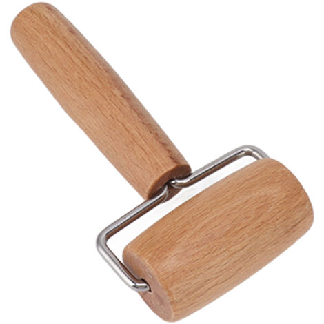 Dough Baker Roller Small Wooden Rolling Pin Non Stick for Pizza Baking Home Kitchen Utensils