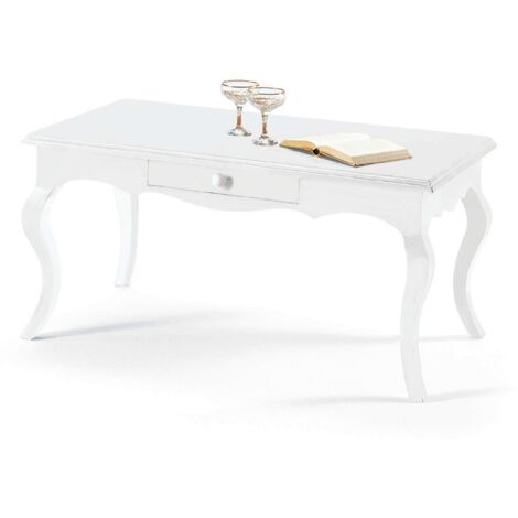 DOUGLAS - tavolino in legno massello cm 100 X 50 X 45