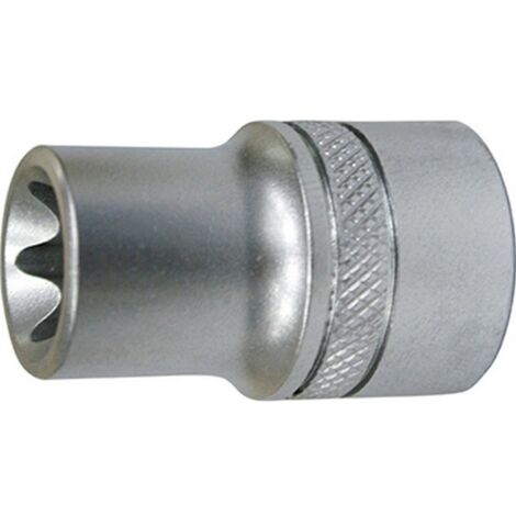 Douille 1/2'' pour vis mâle TORX®, Dimensions : E 20, Long. 40 mm, Pour vis M16