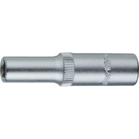 Douille 1/4 10 mm 6kt. long FORTIS