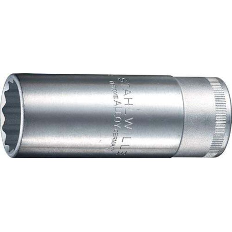 Stahlwille - Jeu de clés à douille 51 1/2 po. 12 pans ouv. de clé 32 mm longueur 83 mm