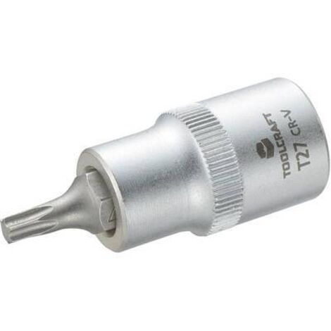 DOUILLE 12,5 MM (1/2'') AVEC PROFIL T TOOLCRAFT 816164 1/2'' (12.5 MM) PROFIL T : T27 LONGUEUR 55 MM