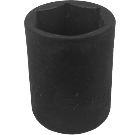 Douille 22 mm 1/2"" 6 pans courte Cr-V