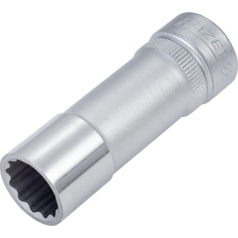 Douille 3/8" 12mm 12kt. longue Hazet