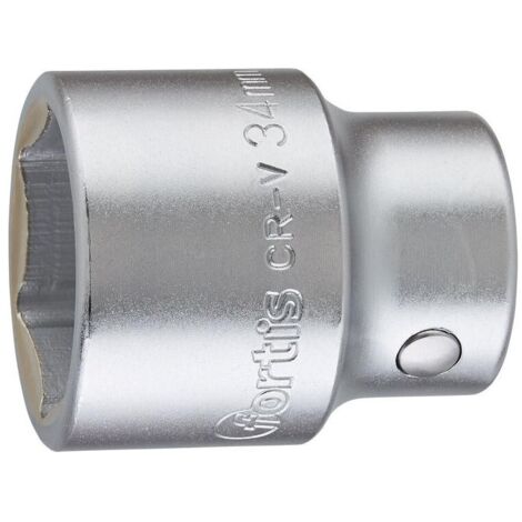 Douille 6 pans 3/4" 34x mm FORTIS 1 PCS