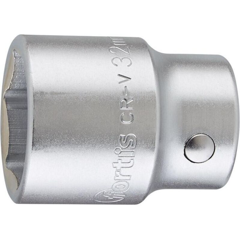 Fortis - Douille 6 pans 3/4' 32x mm 1 pcs