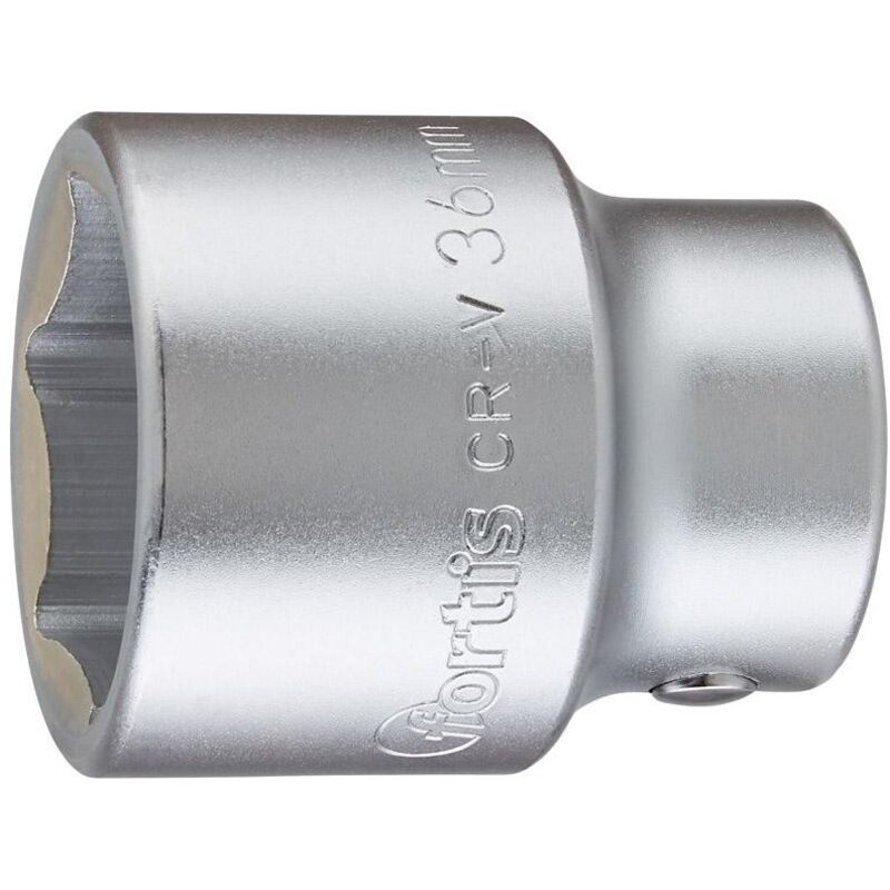 Douille 6 pans 3/4' 36x mm Fortis 1 pcs