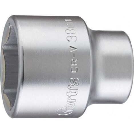 Douille 6 pans 3/4" 38x mm FORTIS 1 PCS