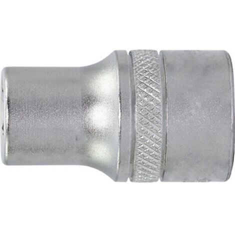 Douille 6 pans 3/8'', Cote s/plats : 8 mm, Long. 28 mm