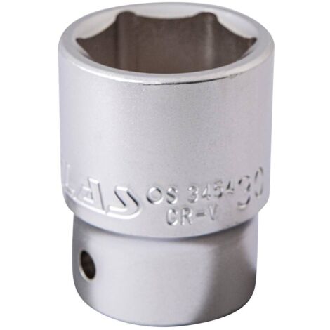 Douille 6 pans 30mm 3/4" CrV - OS 3454 - CLAS Equipements