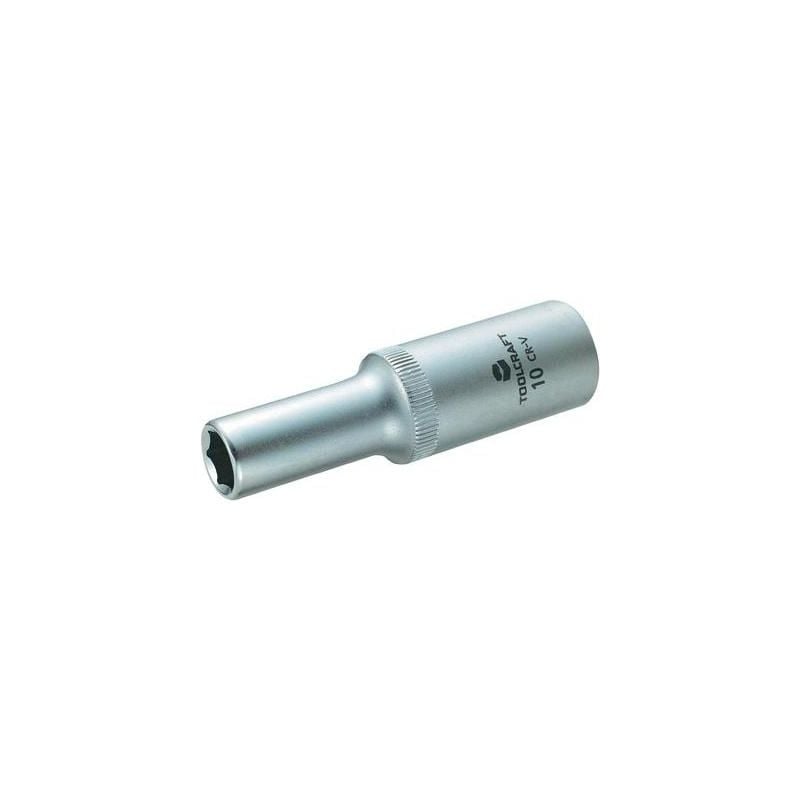 Douille 12,5 mm (1/2'') Toolcraft 816173 1/2'' (12.5 mm) 10 mm 10 mm longueur 77 mm
