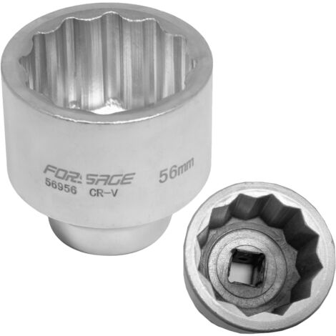 Douille à 12 pans de 3/4" (56 mm)