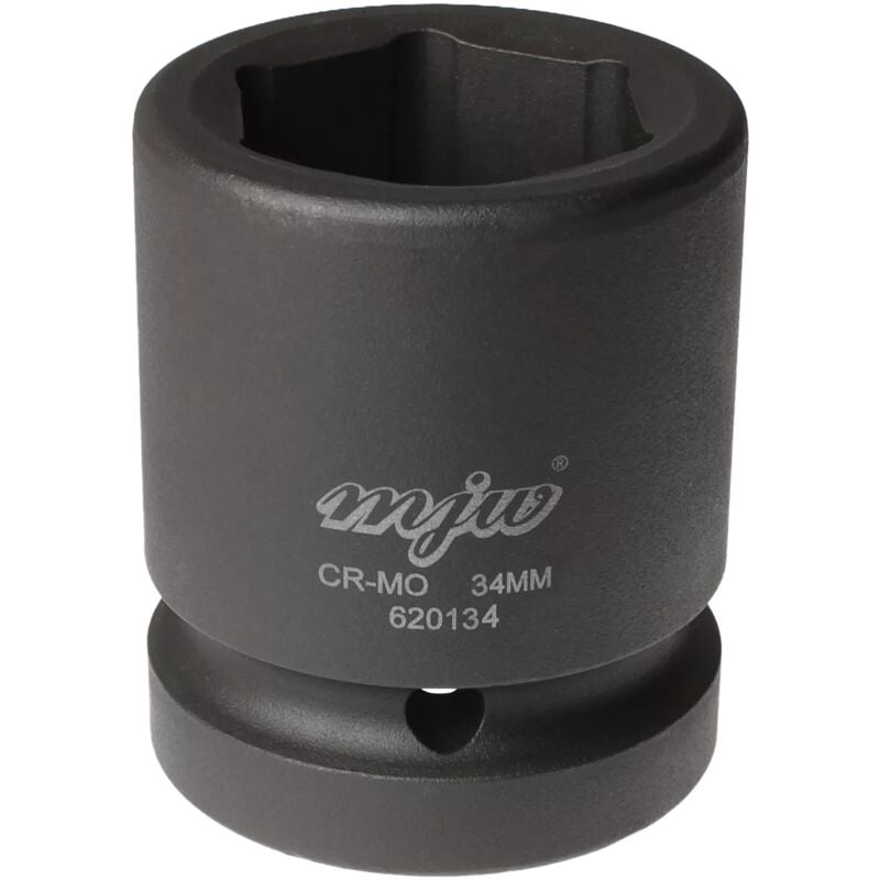 MJW Douille à chocs 1'' 6 pans 34 mm