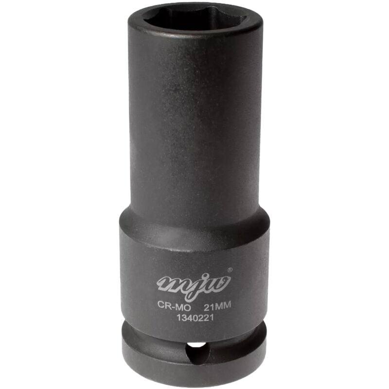 MJW Douille à chocs 3/4'' 6 pans longue 21 mm