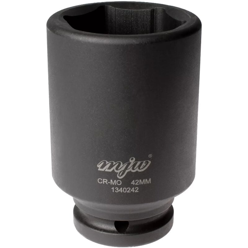 MJW Douille à chocs 3/4'' 6 pans longue 42 mm