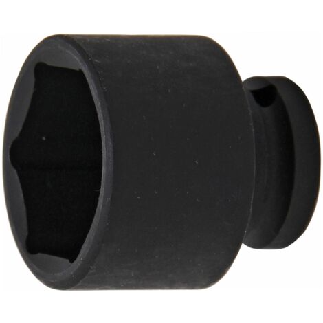 Douille à choc 6 pans courte carré 1/2 de 30 mm