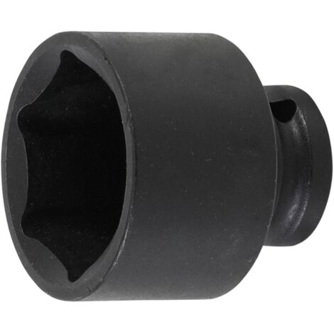 Douille à choc 6 pans courte carré 1/2 de 36mm