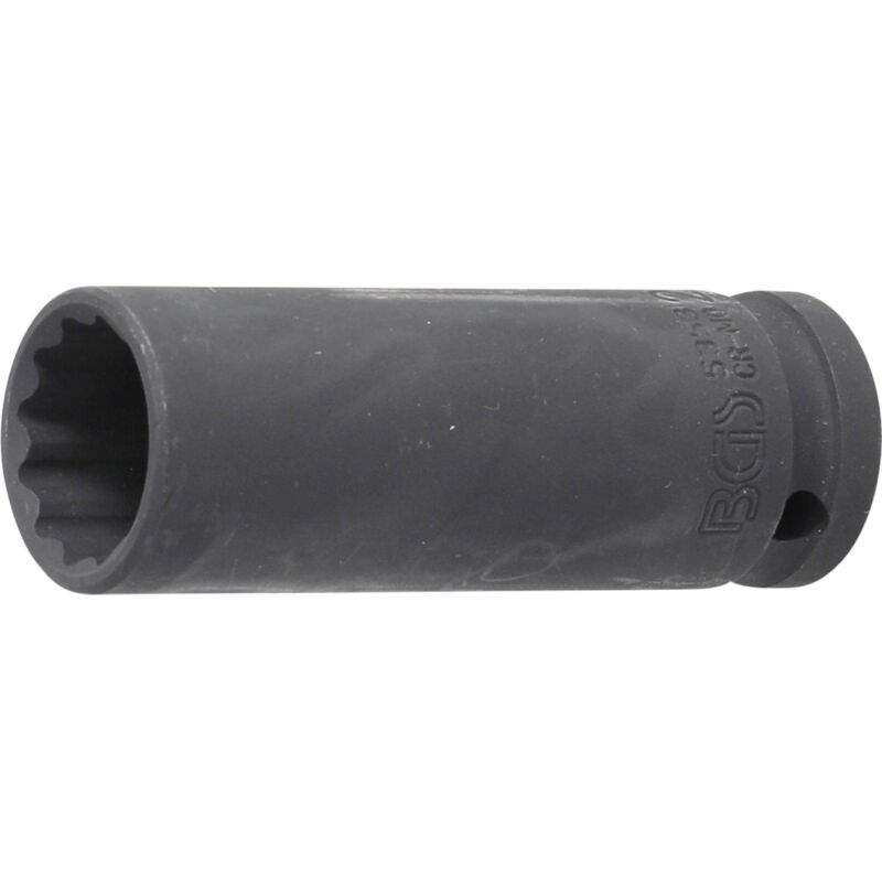 Douille à choc, douze pans, profonde 12,5 mm (1/2'') 21 mm bgs 5353