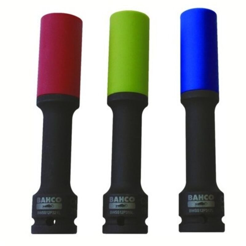 Douilles à chocs longues 1/2 pour roues - Bahco