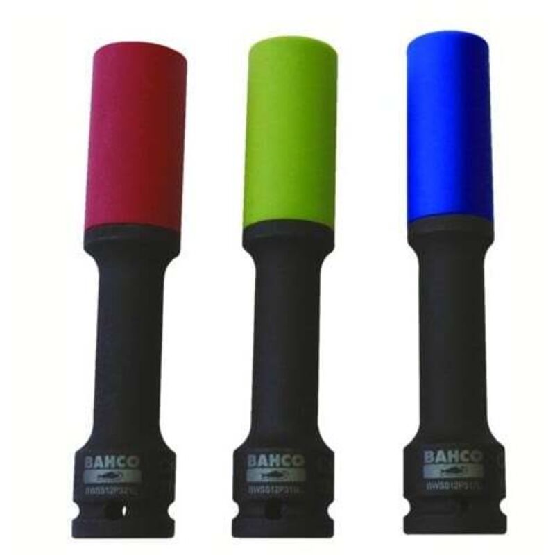 Douilles à chocs longues 1/2 pour roues - Bahco