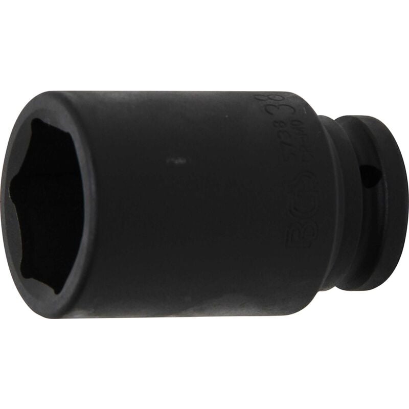 Douille à choc, six pans, profonde 20 mm (3/4'') 38 mm bgs 5738