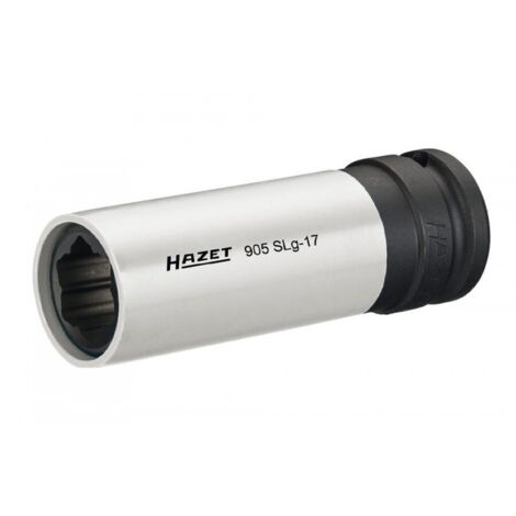 Douille à chocs ∙ profil spécial hybride 905SLG-17 ∙ Carré creux 1/2 pouce (12,5 mm) ∙ Profil spécial hybride d'écrous de roues ∙ Taille 17 mm