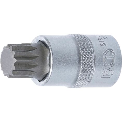 Douille à embouts  12,5 mm (1/2")  denture multiple intérieure (pour XZN) M17